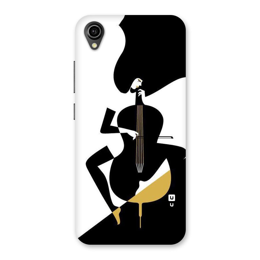 Guitar Women Back Case for Vivo Y90