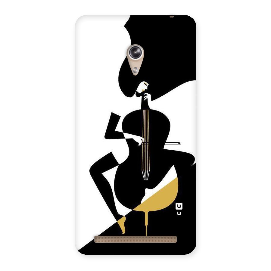Guitar Women Back Case for Zenfone 6