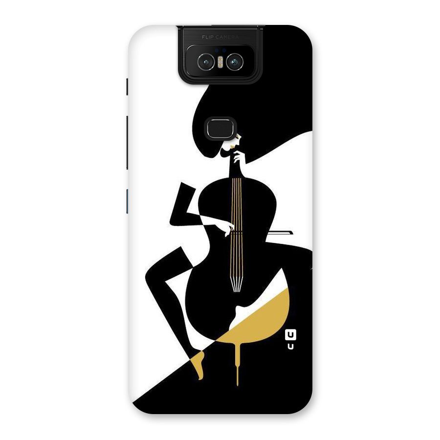 Guitar Women Back Case for Zenfone 6z