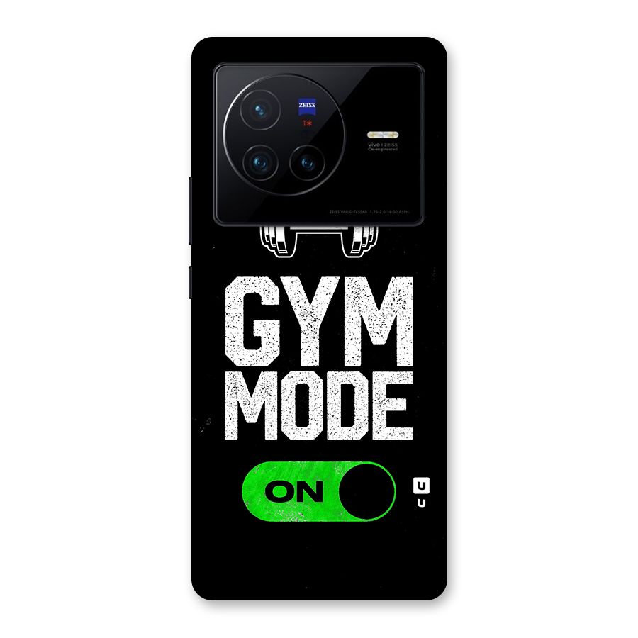 Gym Mode On Back Case for Vivo X80
