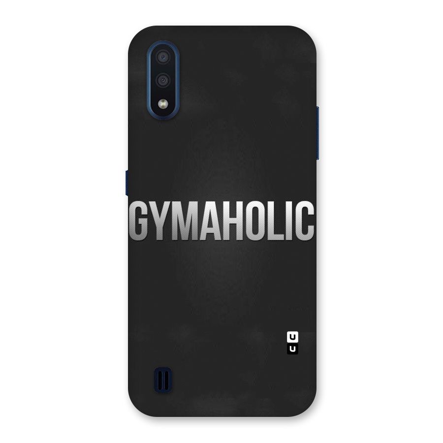 Gymaholic Back Case for Galaxy M01