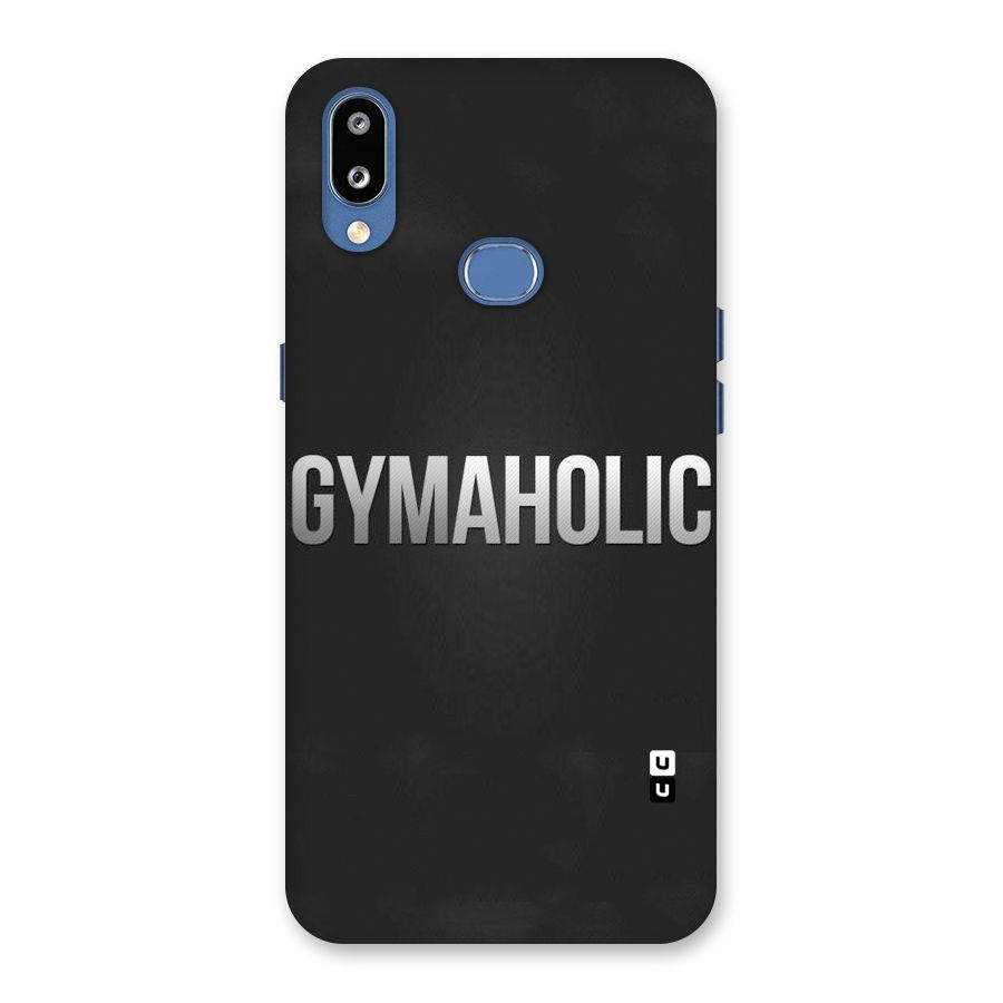 Gymaholic Back Case for Galaxy M01s