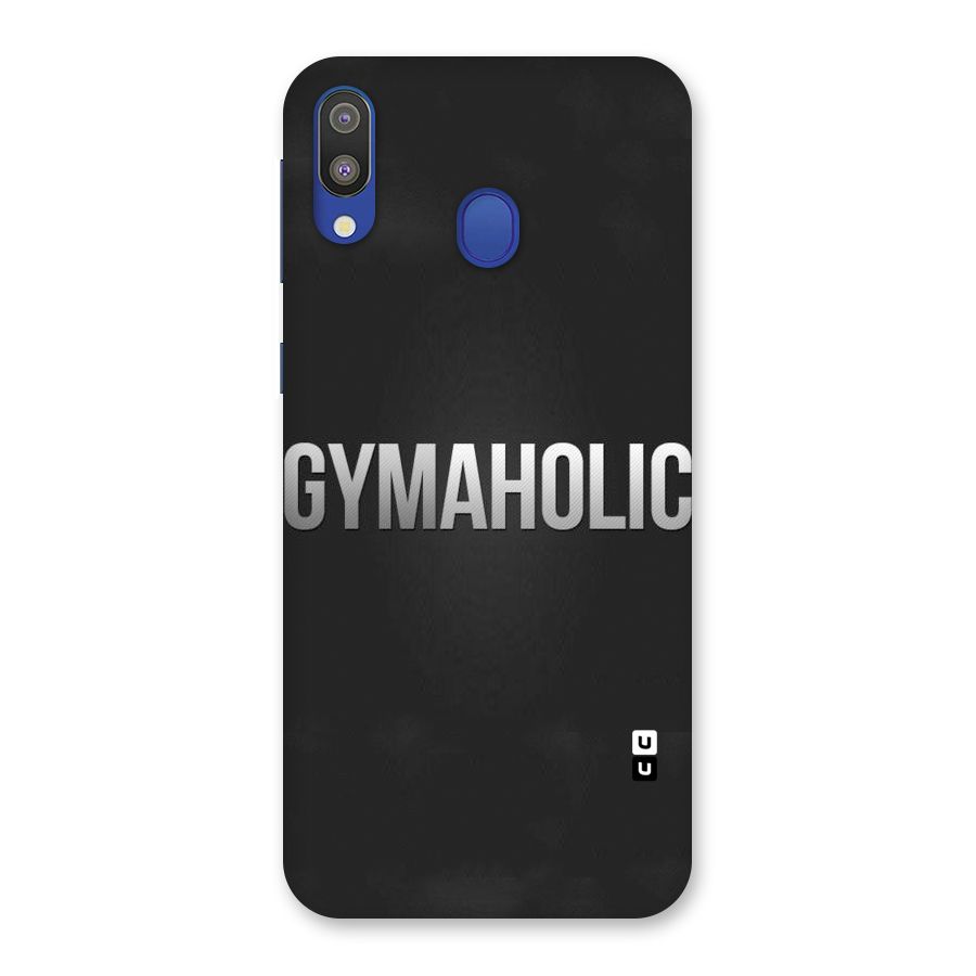 Gymaholic Back Case for Galaxy M20
