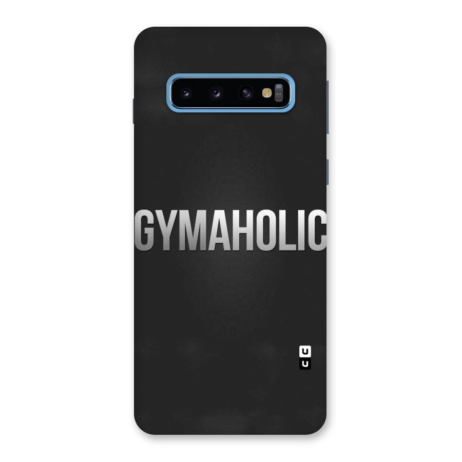 Gymaholic Back Case for Galaxy S10