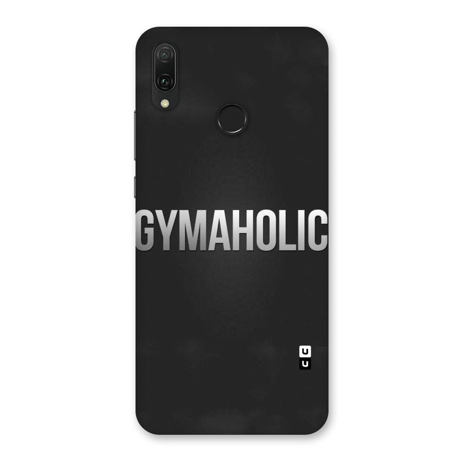 Gymaholic Back Case for Huawei Y9 (2019)