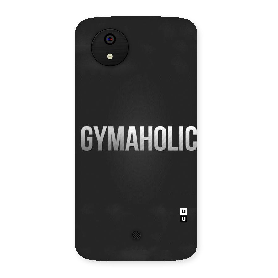 Gymaholic Back Case for Micromax Canvas A1