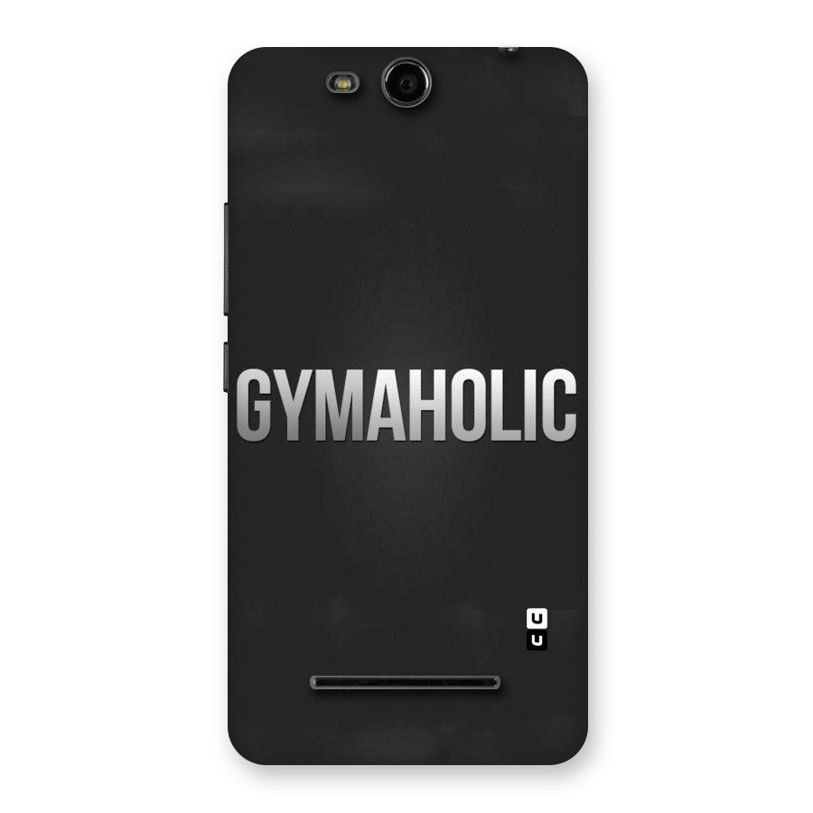 Gymaholic Back Case for Micromax Canvas Juice 3 Q392