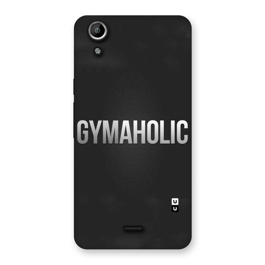 Gymaholic Back Case for Micromax Canvas Selfie Lens Q345