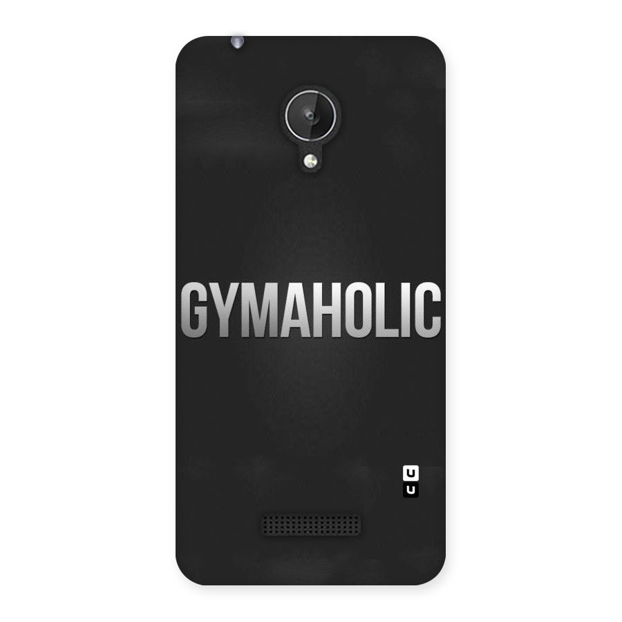 Gymaholic Back Case for Micromax Canvas Spark Q380