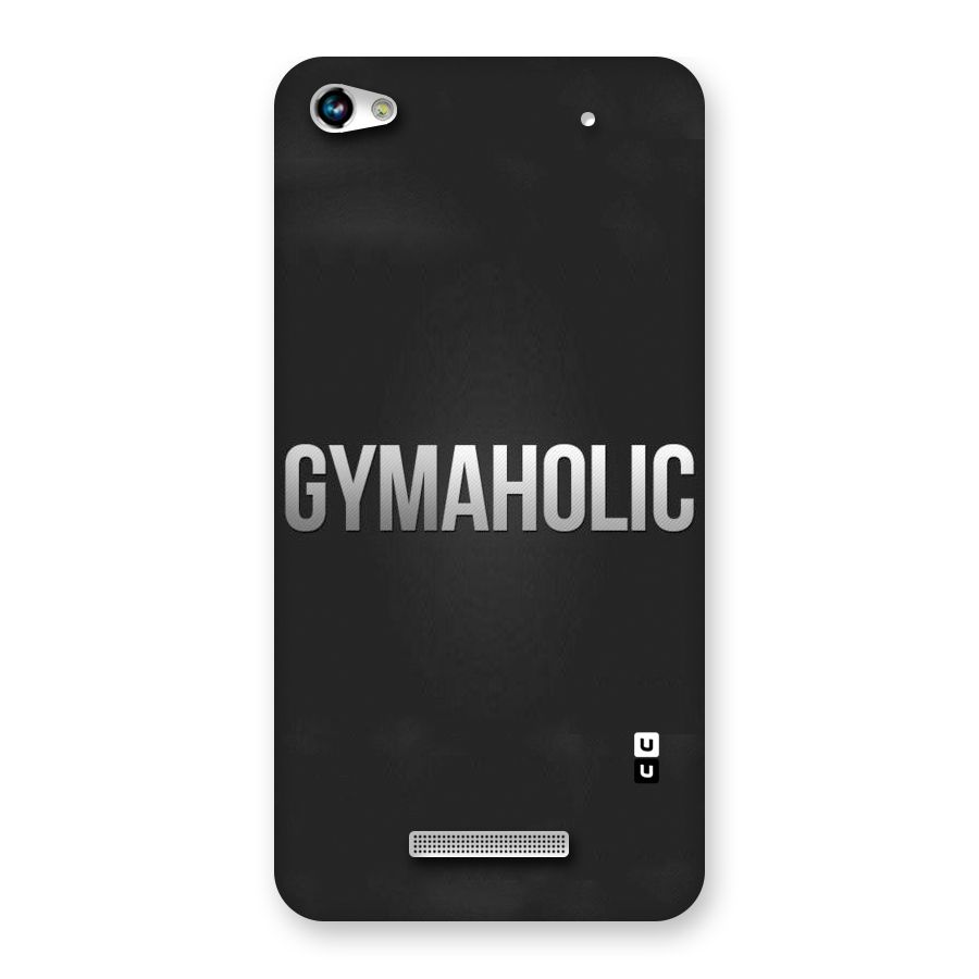 Gymaholic Back Case for Micromax Hue 2