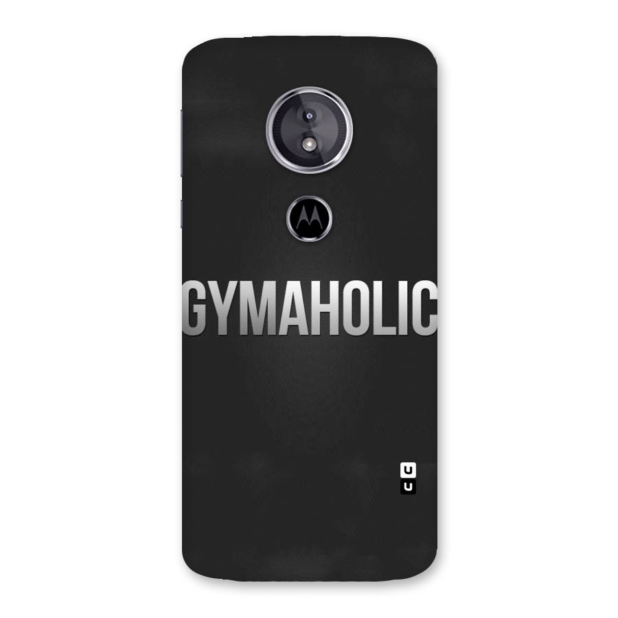 Gymaholic Back Case for Moto E5