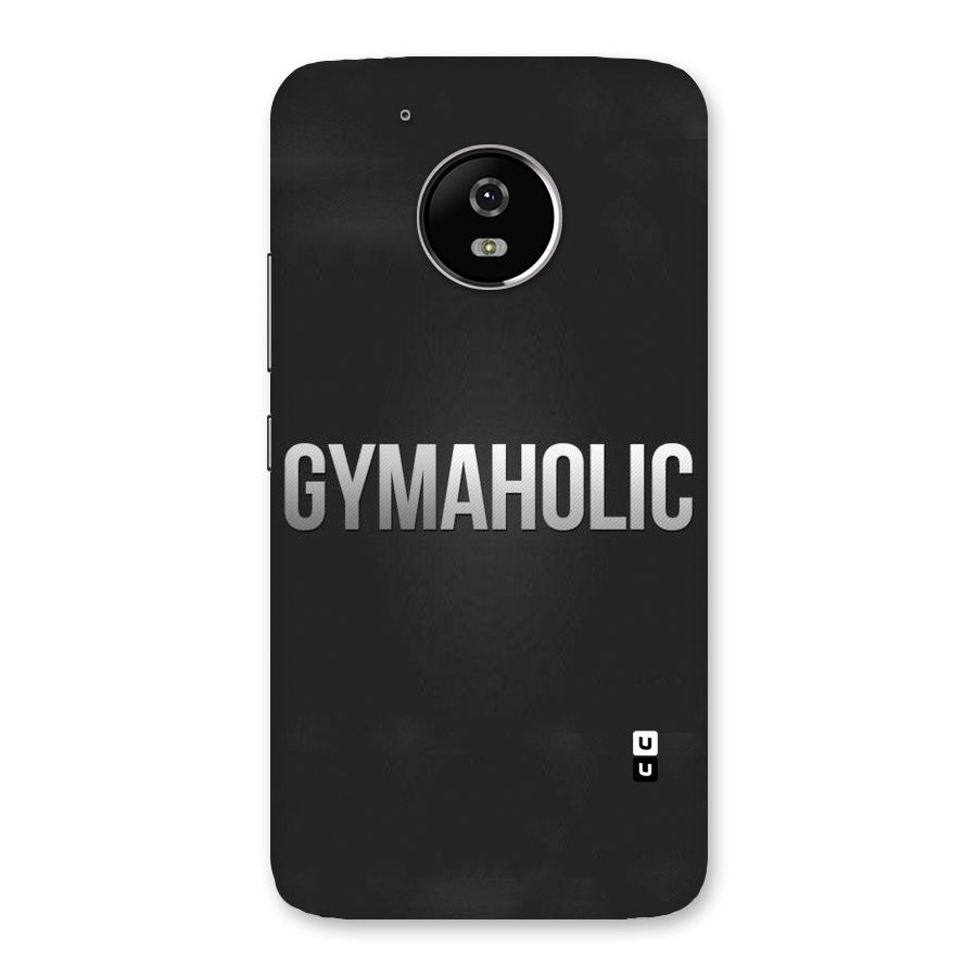Gymaholic Back Case for Moto G5