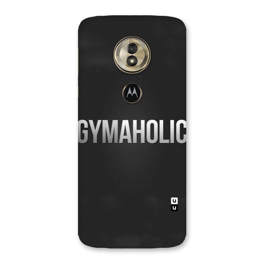 Gymaholic Back Case for Moto G6 Play