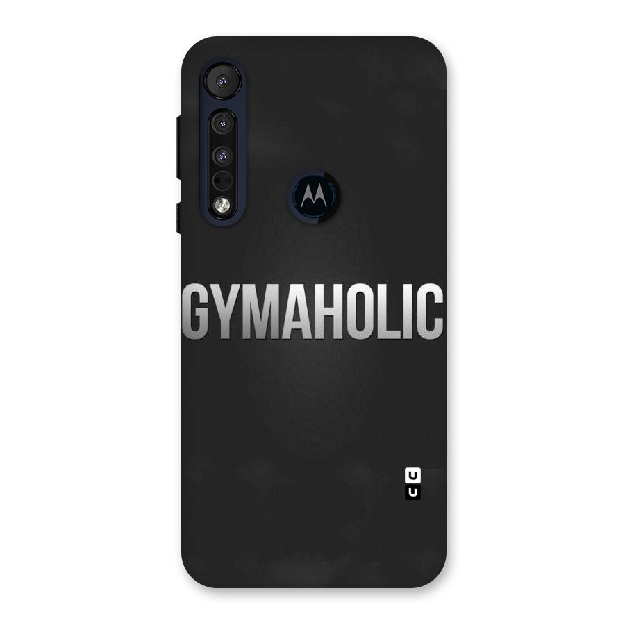 Gymaholic Back Case for Motorola One Macro