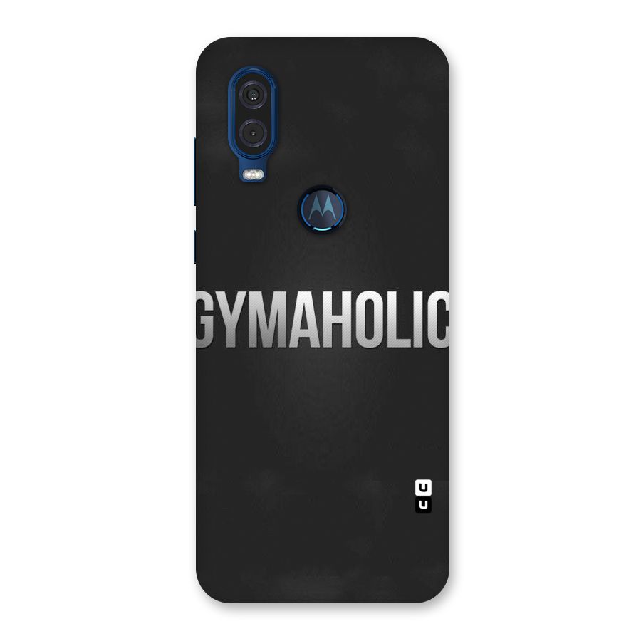 Gymaholic Back Case for Motorola One Vision