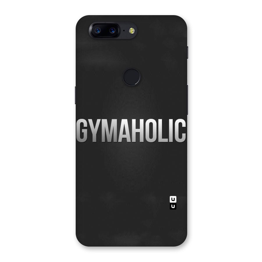 Gymaholic Back Case for OnePlus 5T