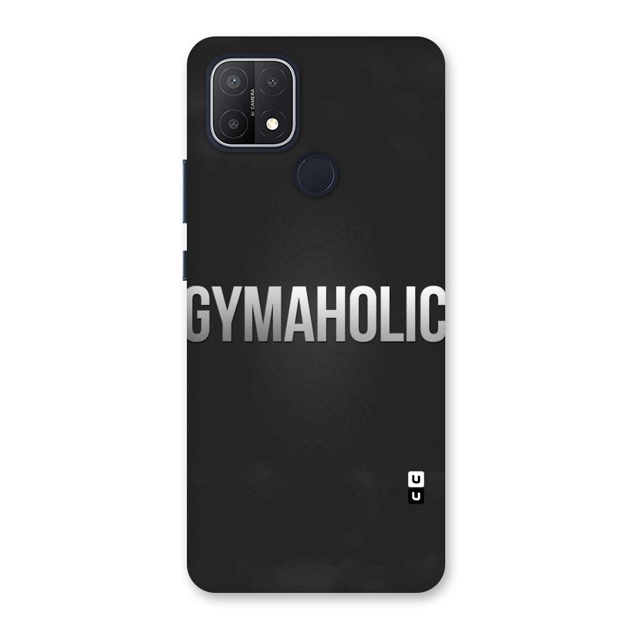 Gymaholic Back Case for Oppo A15
