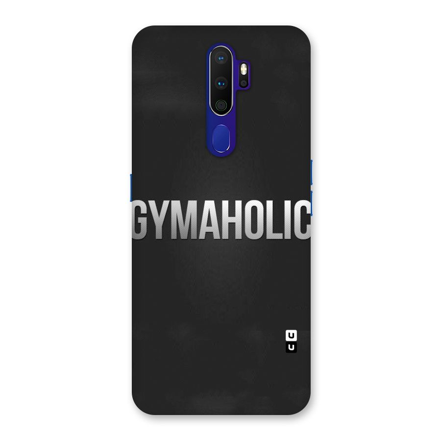 Gymaholic Back Case for Oppo A9 (2020)