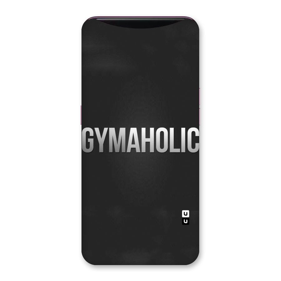 Gymaholic Back Case for Oppo Find X