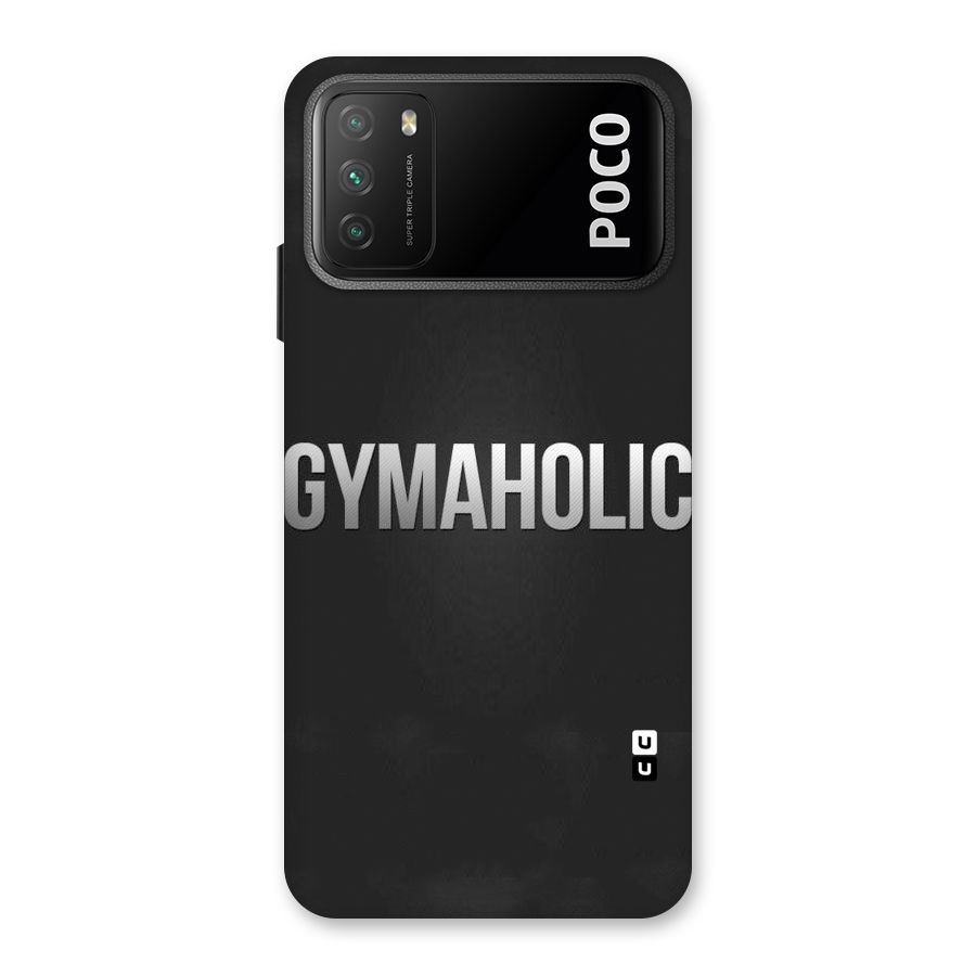 Gymaholic Back Case for Poco M3