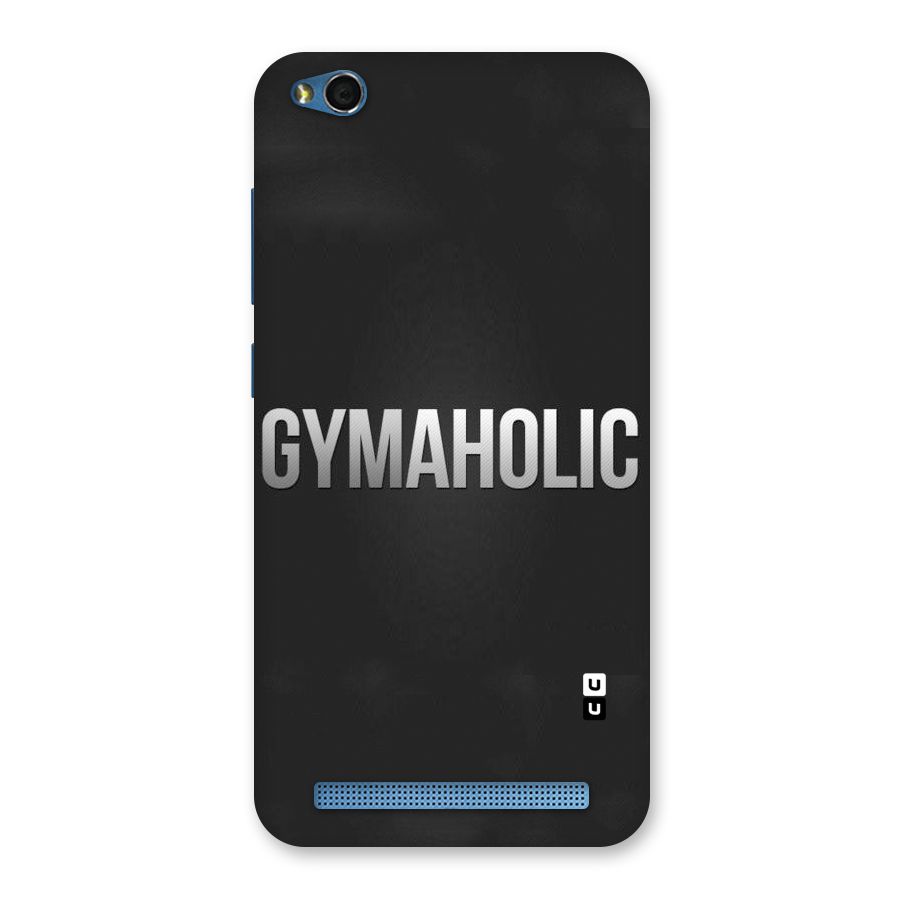 Gymaholic Back Case for Redmi 5A