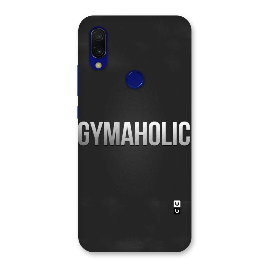 Gymaholic Back Case for Redmi 7