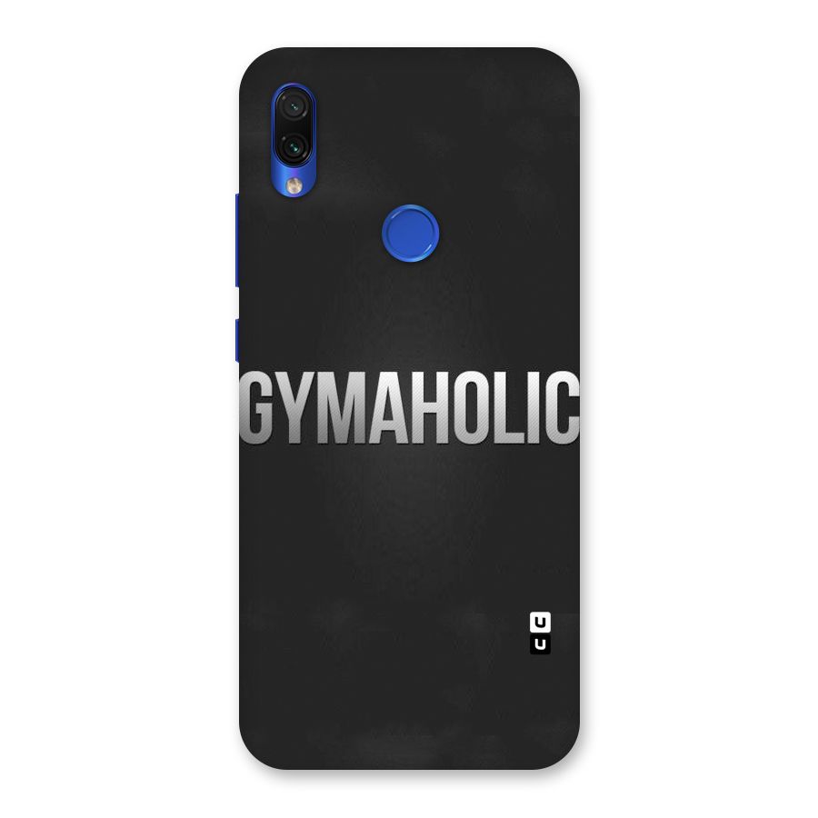 Gymaholic Back Case for Redmi Note 7S