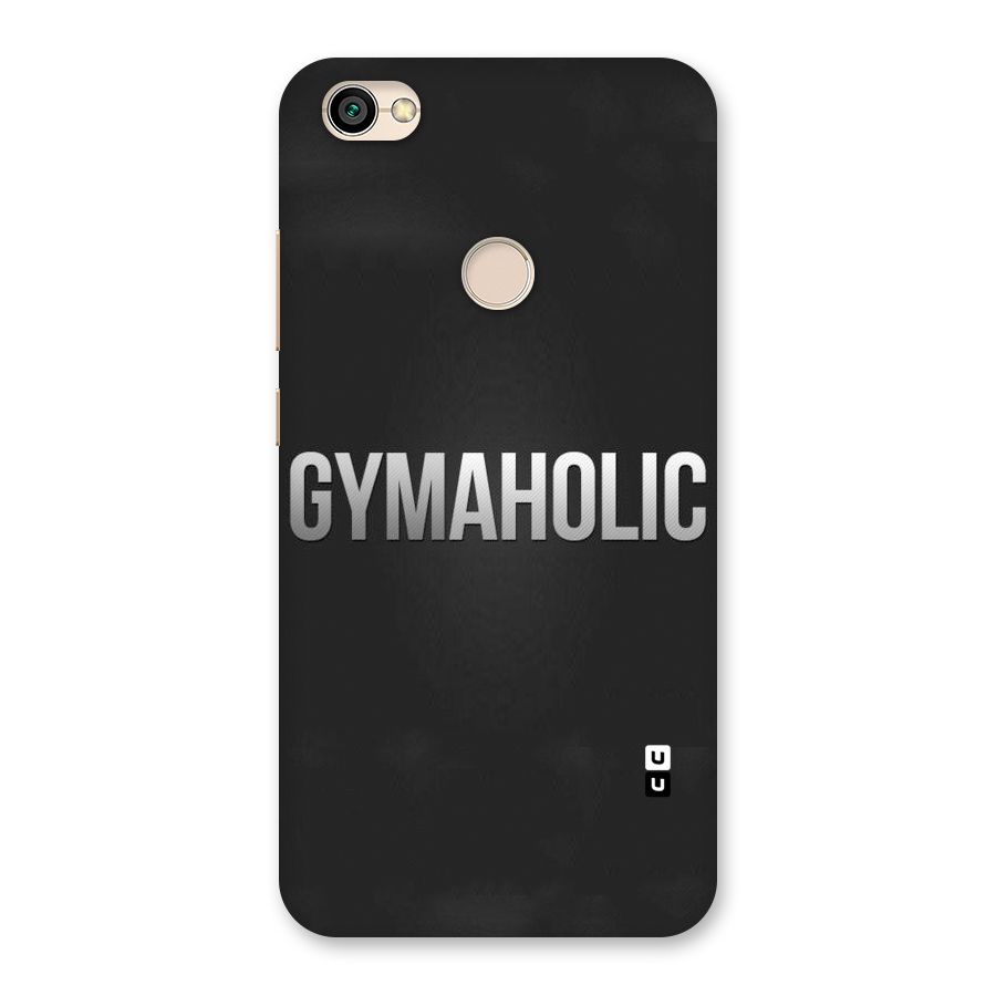 Gymaholic Back Case for Redmi Y1 2017