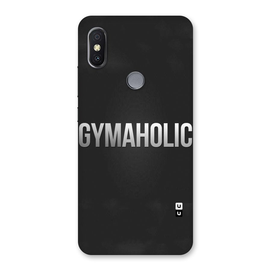Gymaholic Back Case for Redmi Y2
