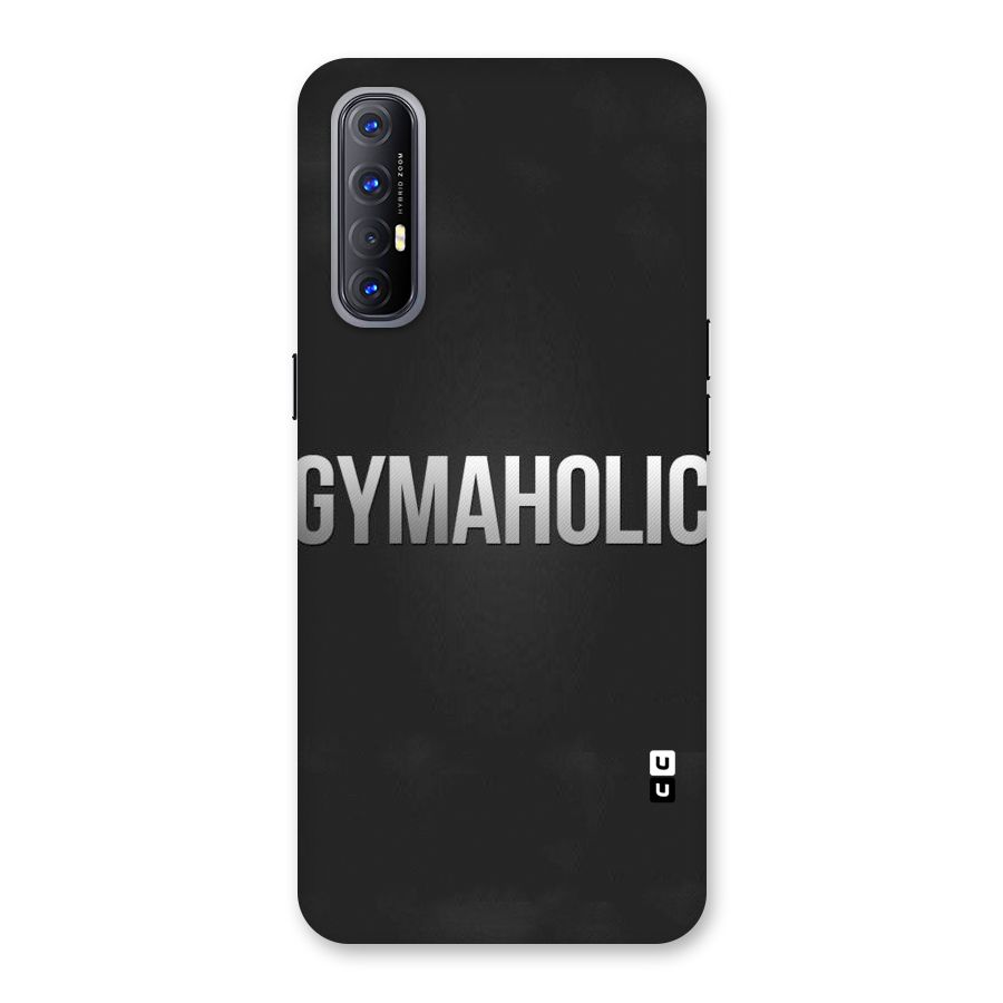 Gymaholic Back Case for Reno3 Pro