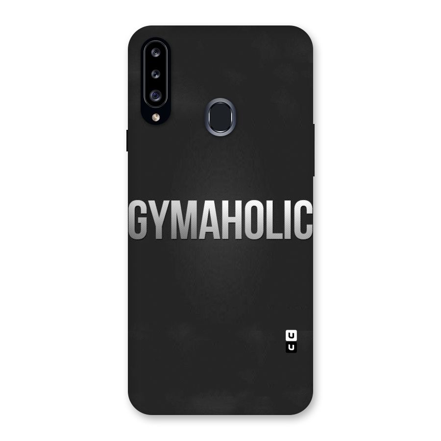 Gymaholic Back Case for Samsung Galaxy A20s
