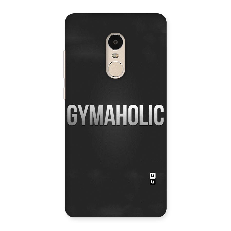 Gymaholic Back Case for Xiaomi Redmi Note 4