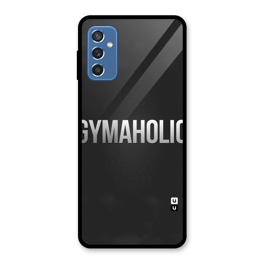 Gymaholic Glass Back Case for Galaxy M52 5G