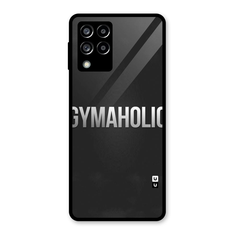 Gymaholic Glass Back Case for Galaxy M53 5G