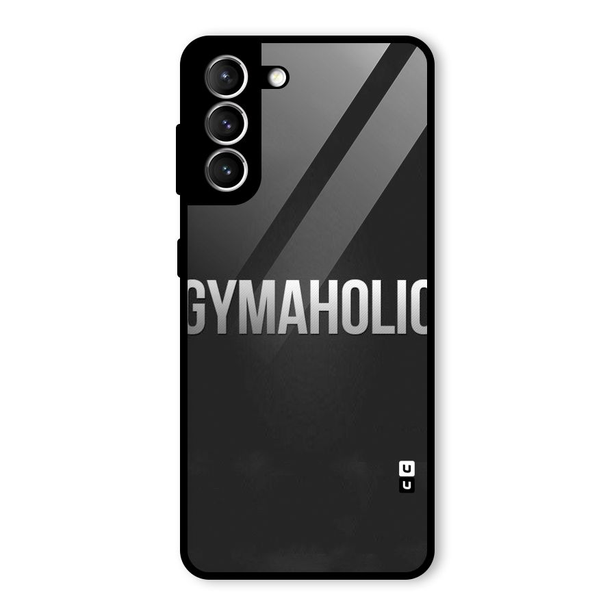 Gymaholic Glass Back Case for Galaxy S21 5G