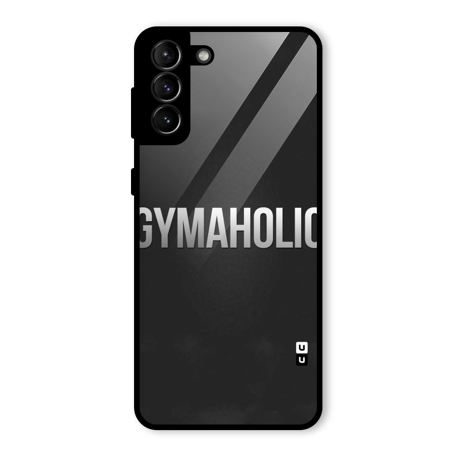 Gymaholic Glass Back Case for Galaxy S21 Plus