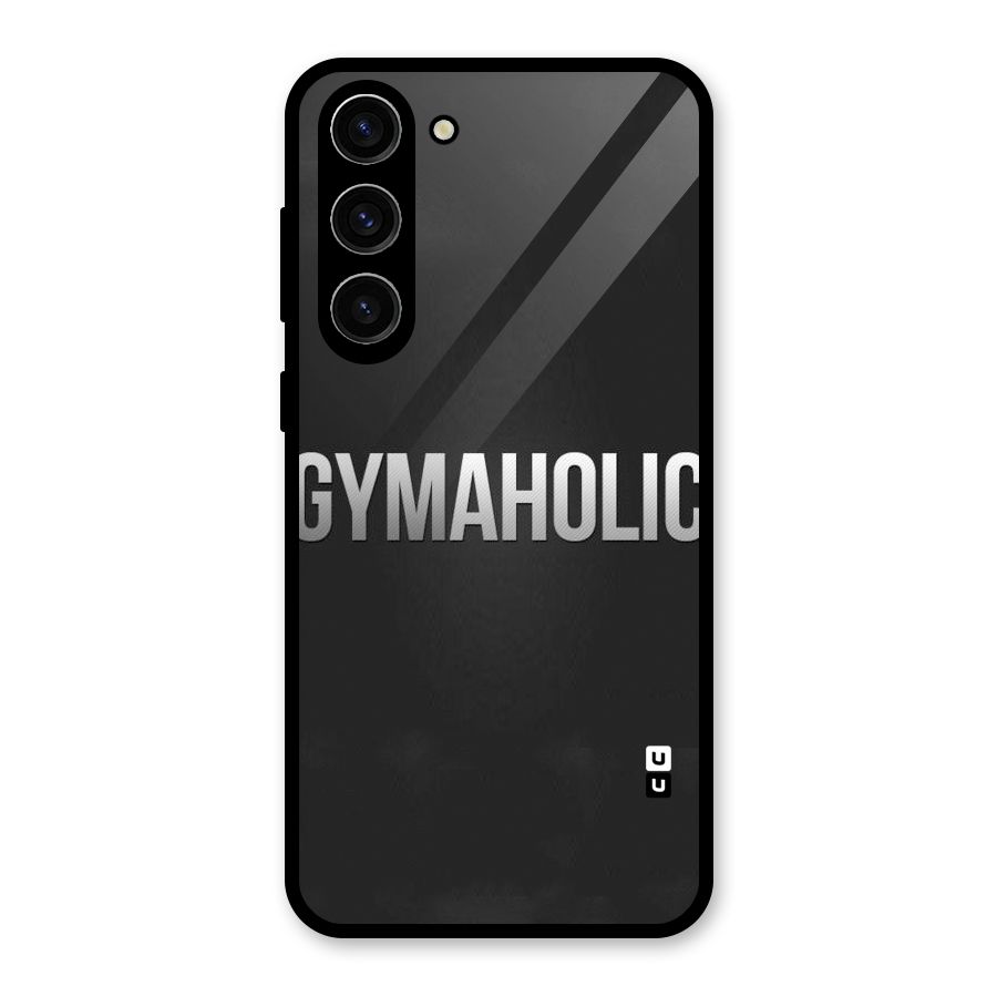 Gymaholic Glass Back Case for Galaxy S23 Plus