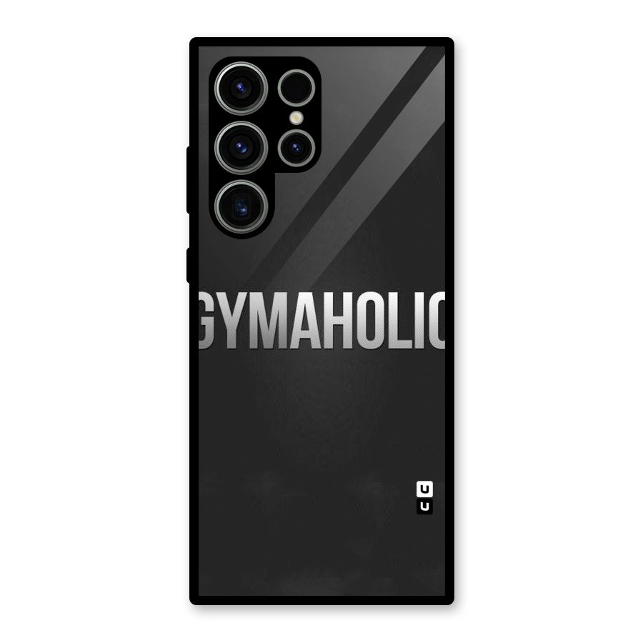 Gymaholic Glass Back Case for Galaxy S23 Ultra