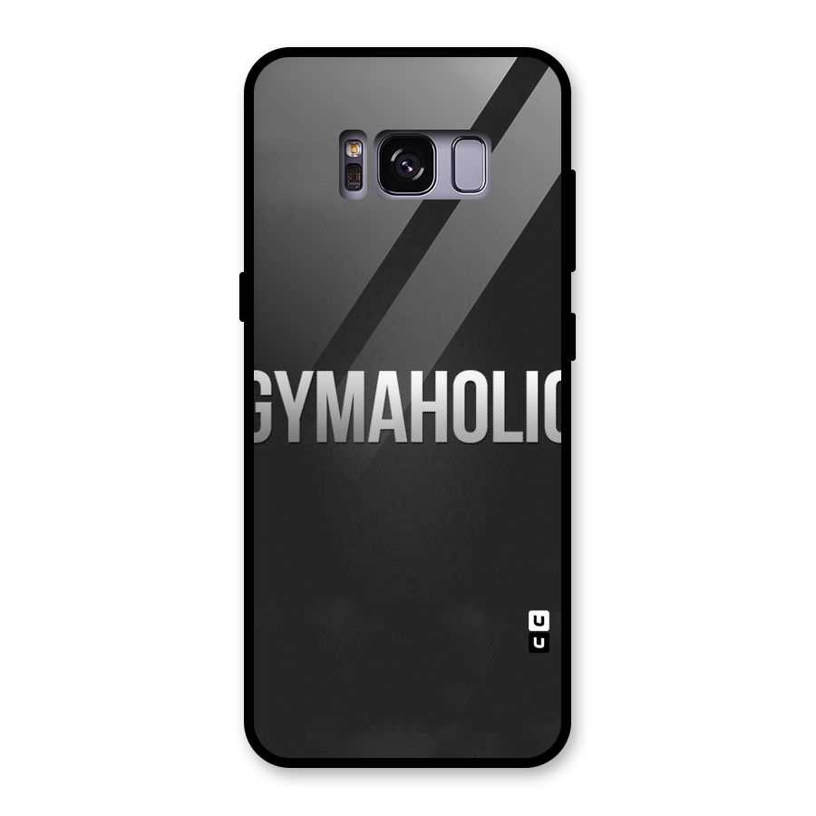 Gymaholic Glass Back Case for Galaxy S8