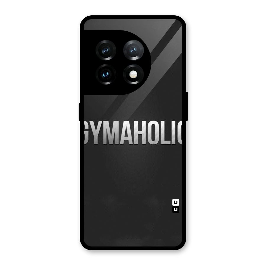 Gymaholic Glass Back Case for OnePlus 11