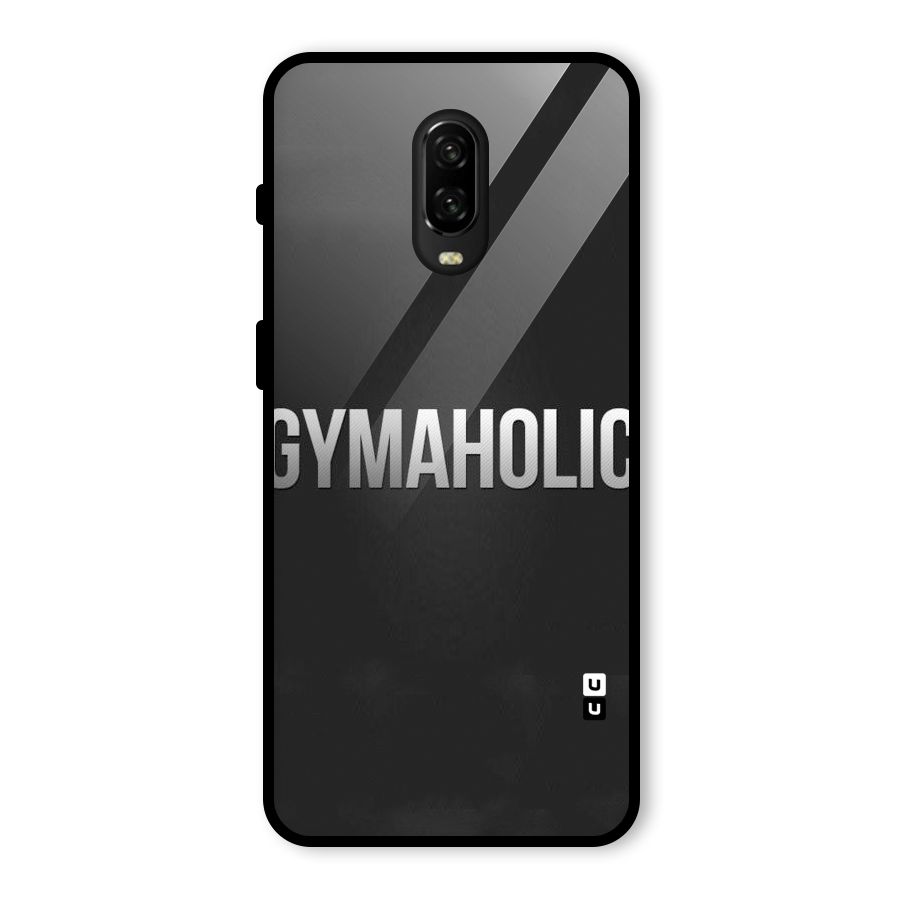 Gymaholic Glass Back Case for OnePlus 6T