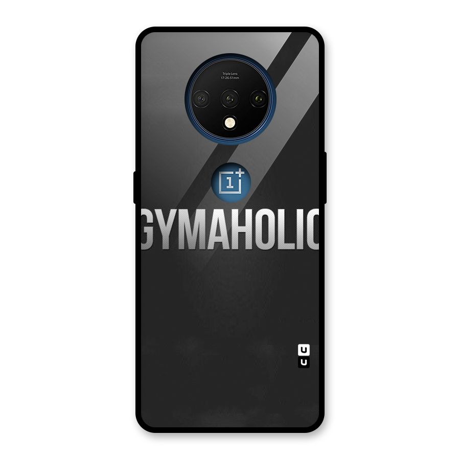 Gymaholic Glass Back Case for OnePlus 7T