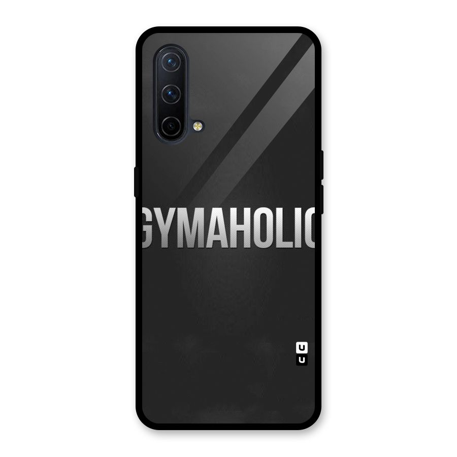 Gymaholic Glass Back Case for OnePlus Nord CE 5G