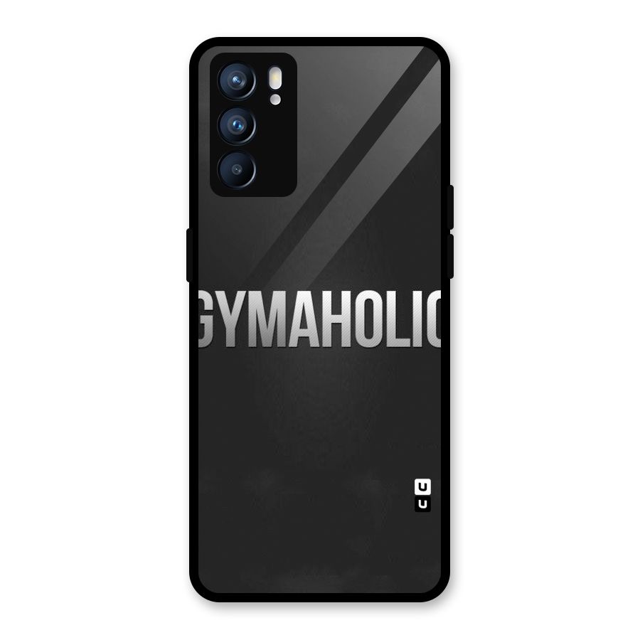 Gymaholic Glass Back Case for Oppo Reno6 5G