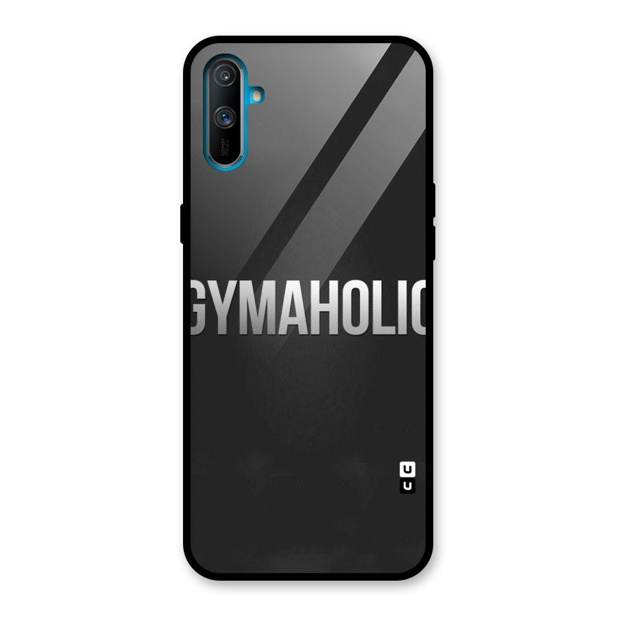 Gymaholic Glass Back Case for Realme C3