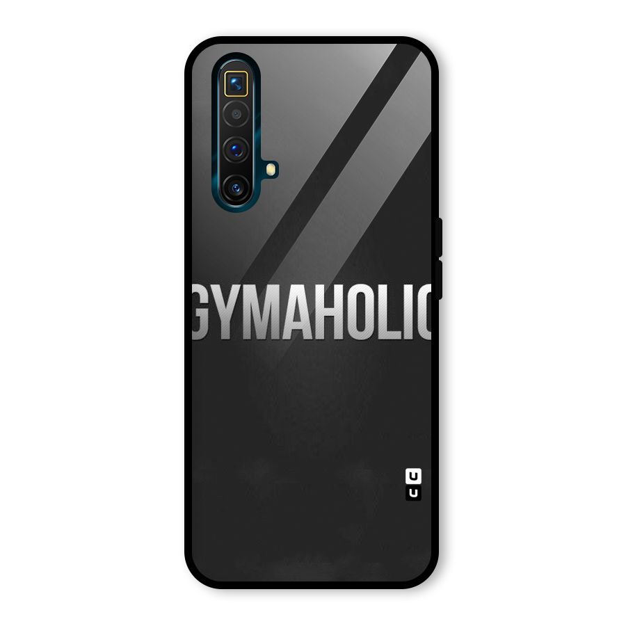 Gymaholic Glass Back Case for Realme X3