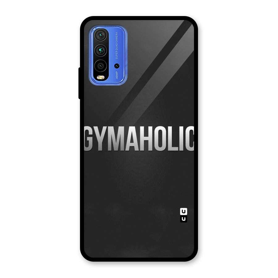 Gymaholic Glass Back Case for Redmi 9 Power