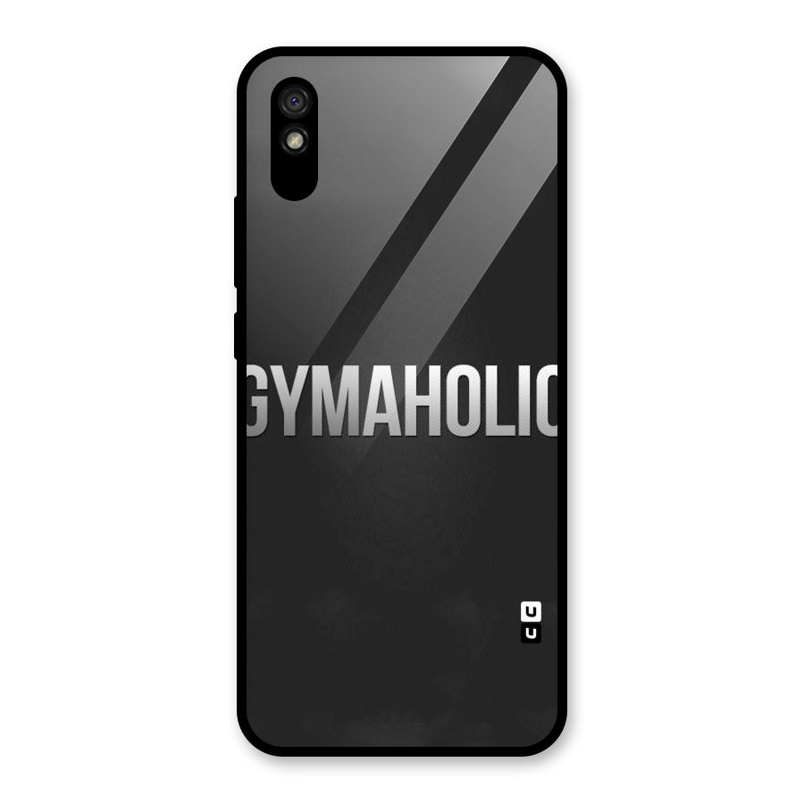 Gymaholic Glass Back Case for Redmi 9i