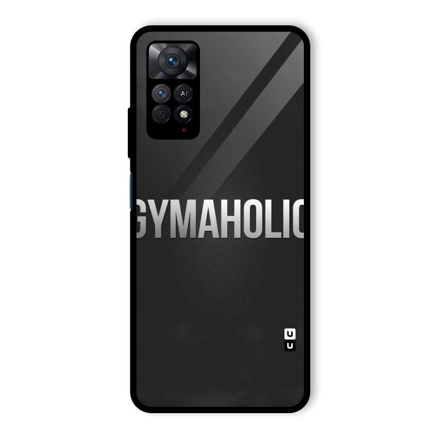 Gymaholic Glass Back Case for Redmi Note 11 Pro Plus 5G