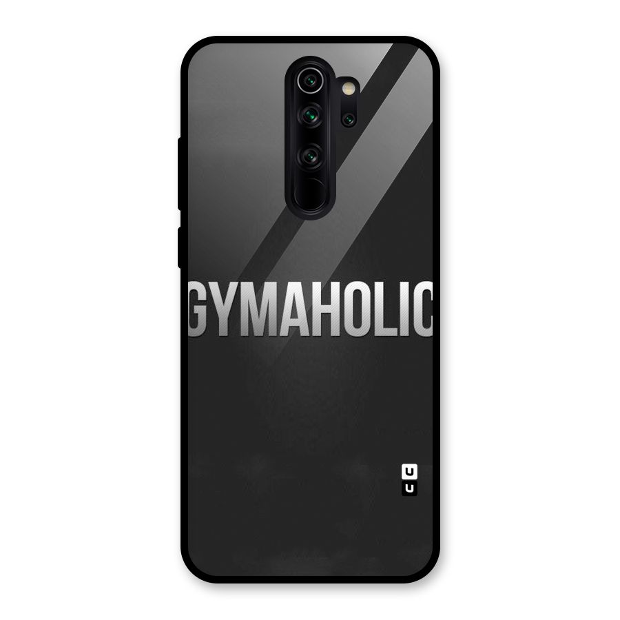 Gymaholic Glass Back Case for Redmi Note 8 Pro